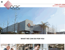 Tablet Screenshot of ocpc.com
